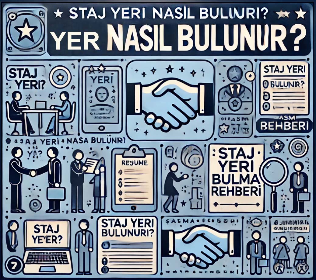 staj yeri bulma rehberi Staj yeri nasıl bulunur